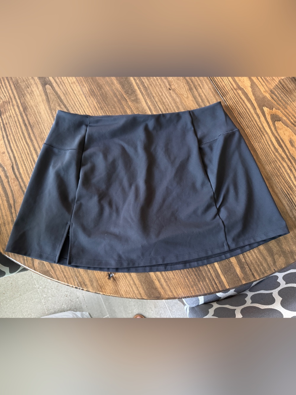 DSG Black Athletic Skort with Built-In Shorts